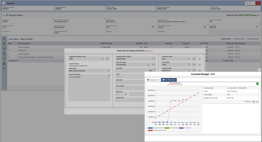 screenshot of eBuyerAssist Platform